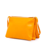 Large Lambskin Trio Crossbody